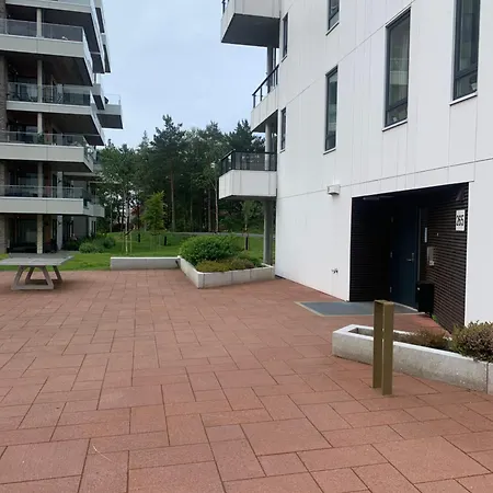 Lys Og Moderne 3-roms Pa Sandsli Apartmán *